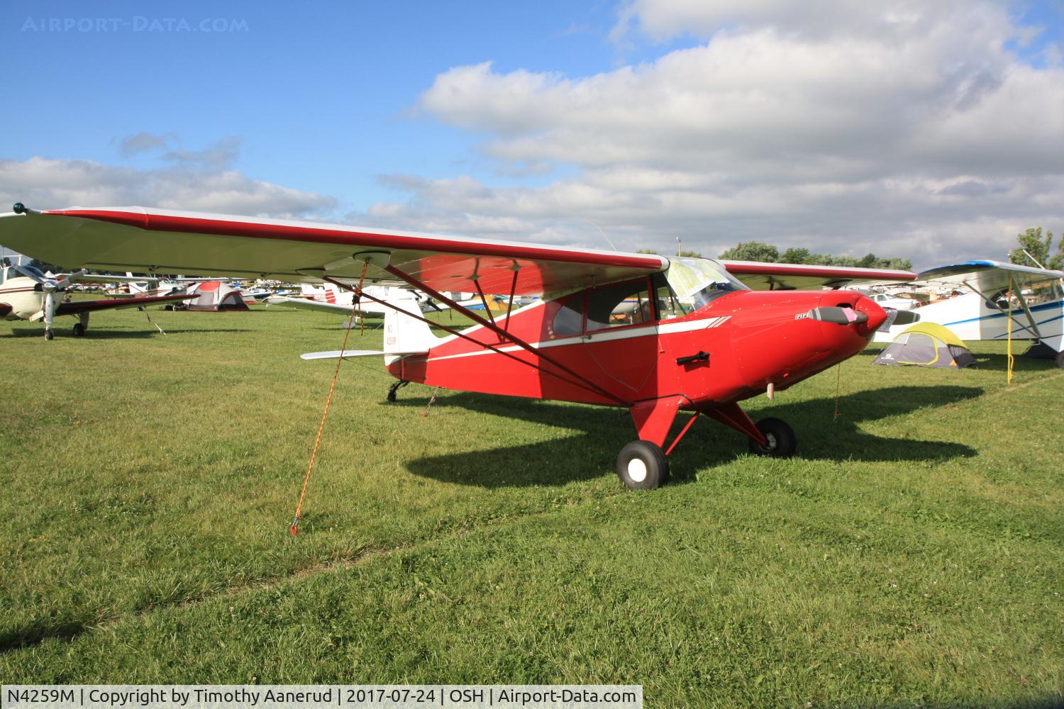 N4259M, Piper PA-12 Super Cruiser C/N 12-3153, Piper PA-12, c/n: 12-3153