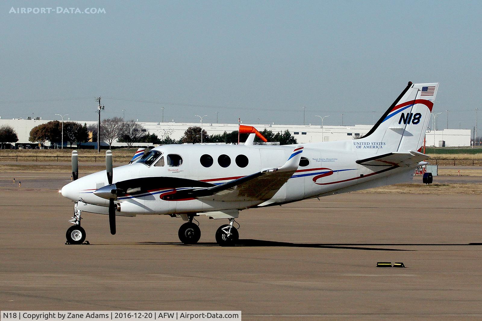 N18, 1981 Beech F90 King Air C/N LA-145, At Alliance Airport - Fort Worth,TX