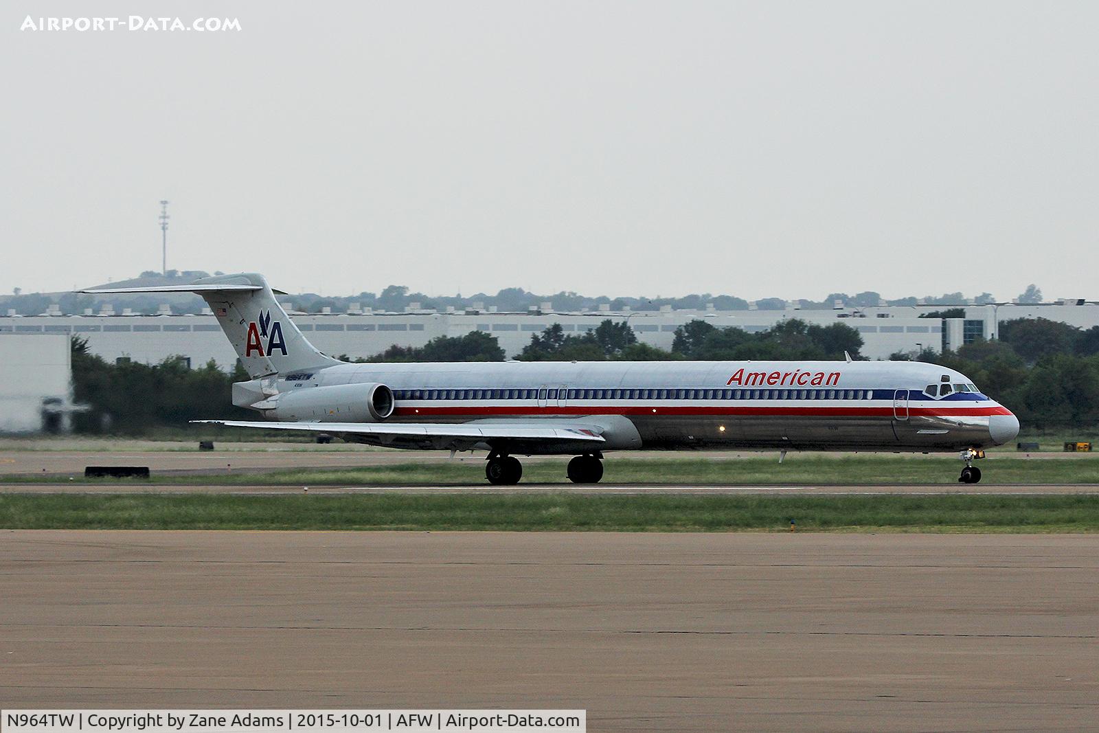 N964TW, 1999 McDonnell Douglas MD-83 (DC-9-83) C/N 53614, At Alliance Airport - Fort Worth,TX