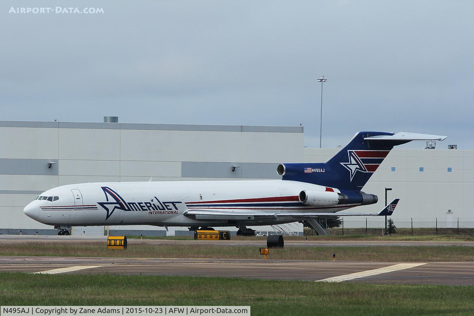 N495AJ, 1975 Boeing 727-233F C/N 20937, At Alliance Airport - Fort Worth,TX