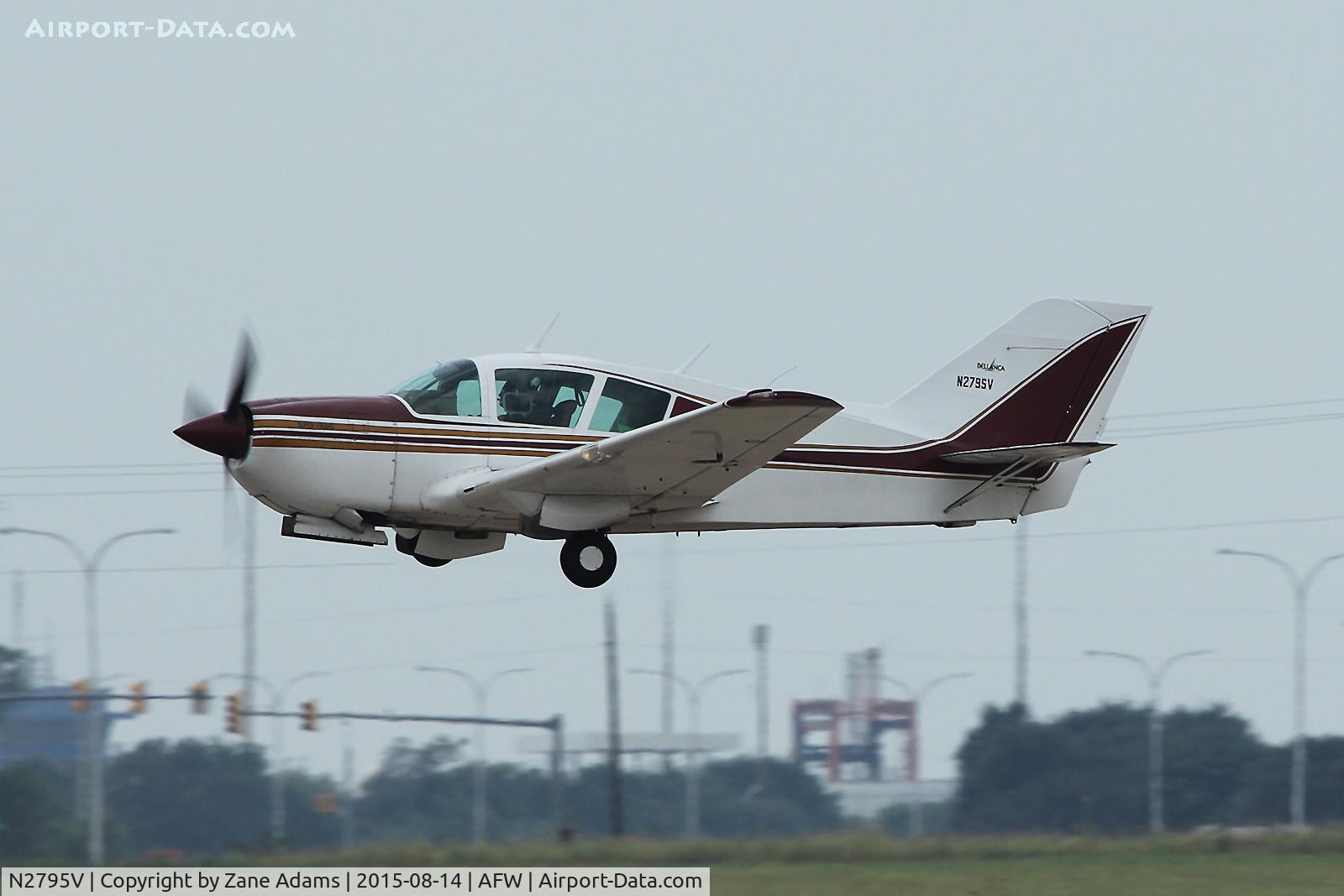 N2795V, 1947 Beech 35 Bonanza C/N D-190, At Alliance Airport - Fort Worth,TX