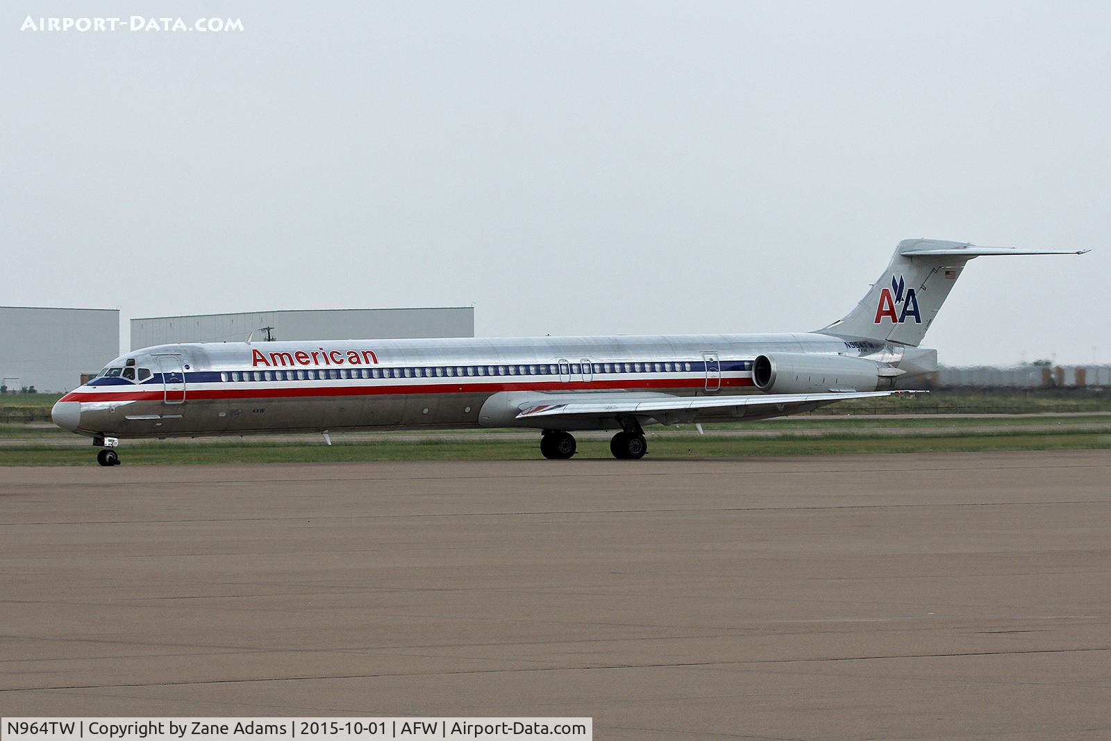 N964TW, 1999 McDonnell Douglas MD-83 (DC-9-83) C/N 53614, At Alliance Airport - Fort Worth,TX