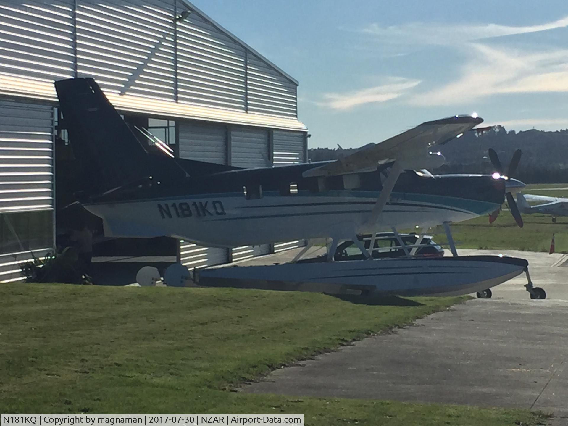 N181KQ, 2016 Quest Kodiak 100 C/N 100-0181, next time will use camera and avoid sun!!!
