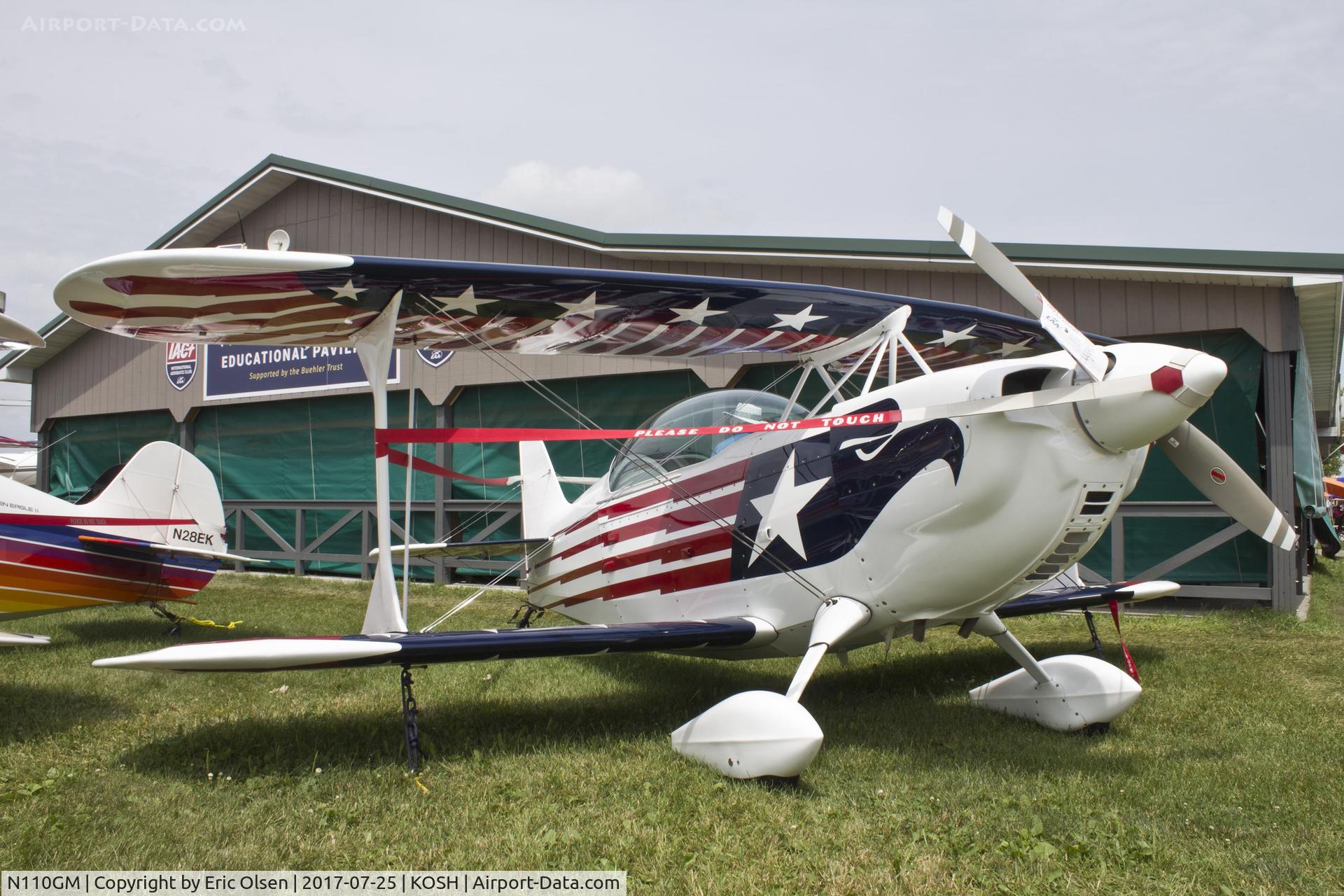 N110GM, 1984 Christen Eagle II C/N MCKENZIE 0001, Eagle at Airventure