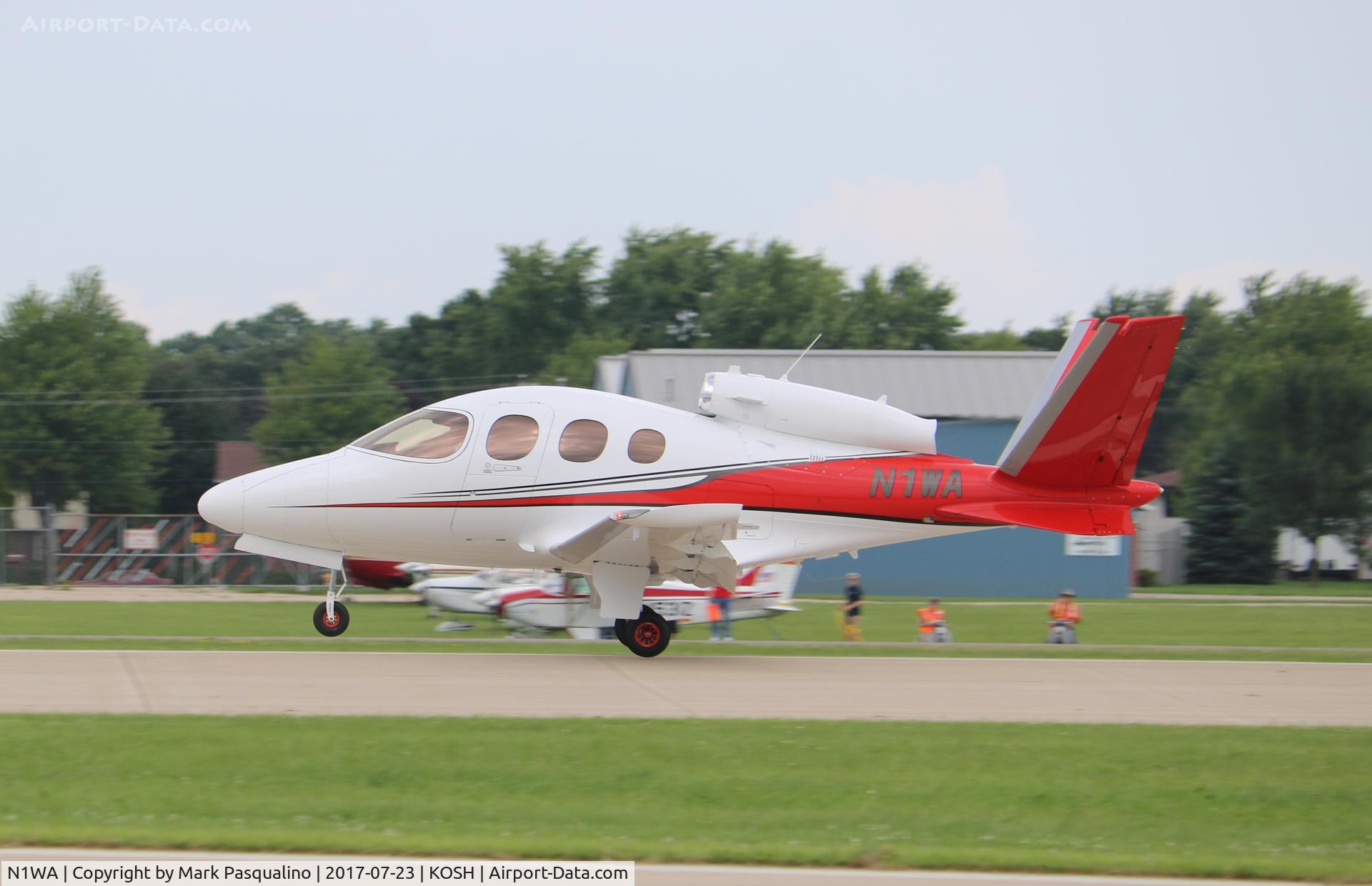N1WA, 2015 Cirrus SF50 Vision C/N 0006, Cirrus SF50
