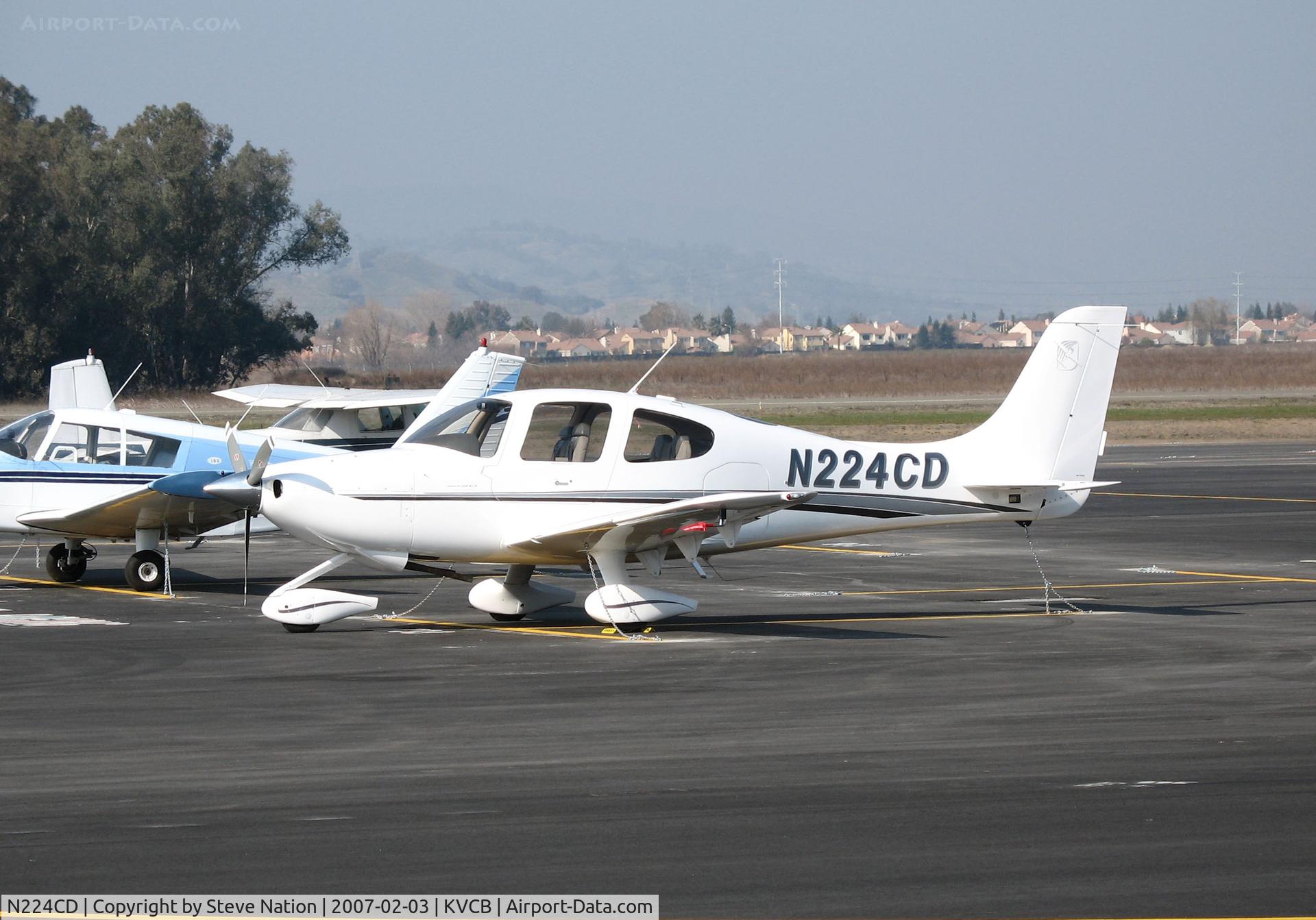 N224CD, 2001 Cirrus SR20 C/N 1127, Locally-based 2001 Cirrus SR20 @ Nut Tree Airport, Vacaville, CA