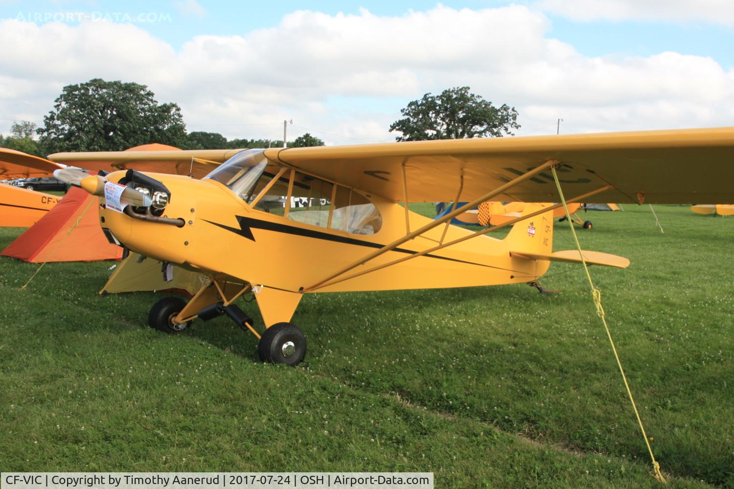 CF-VIC, 1940 Piper J3C-65 Cub Cub C/N 5996, 1940 Piper J3C-65, c/n: 5996