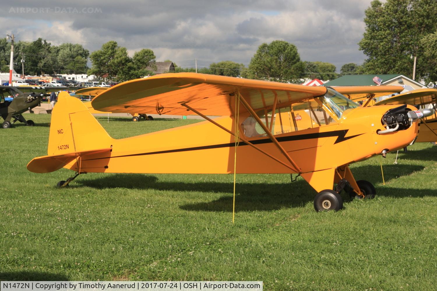 N1472N, 1947 Piper J3C-65 Cub Cub C/N 23002, 1947 Piper J3C-65, c/n: 23002
