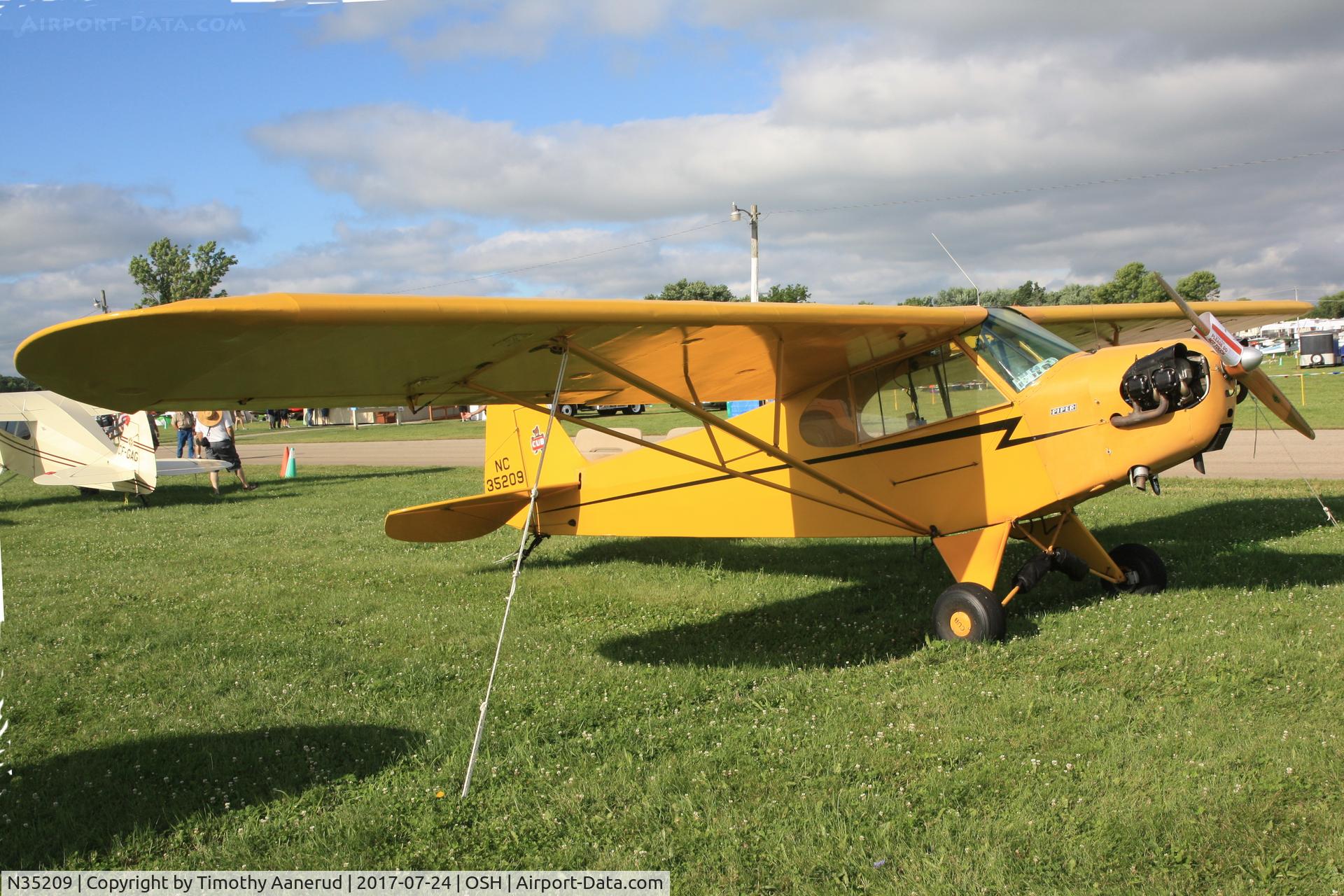 N35209, 1941 Piper J3C-65 Cub Cub C/N 6207, 1941 Piper J3C-65, c/n: 6207