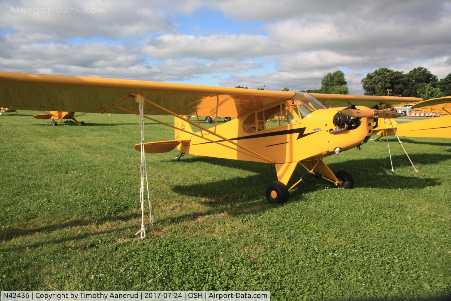 N42436, 1945 Piper J3C-65 Cub Cub C/N 14700, 1945 Piper J3C-65, c/n: 14700
