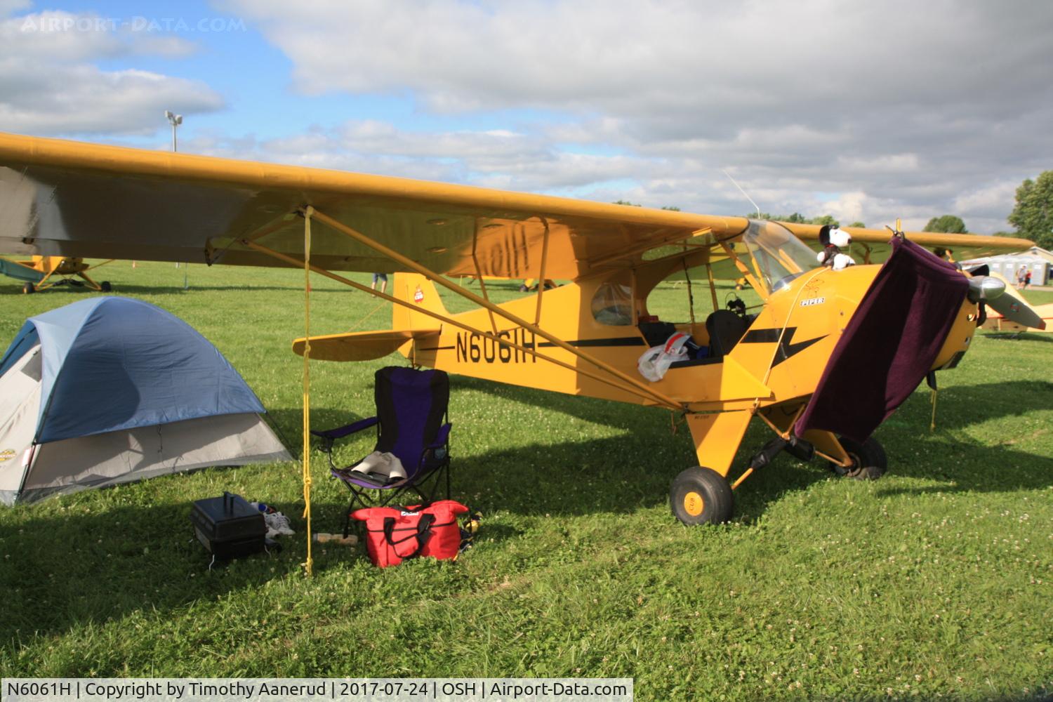 N6061H, 1946 Piper J3C-65 Cub C/N 19211, 1946 Piper J3C-65, c/n: 19211