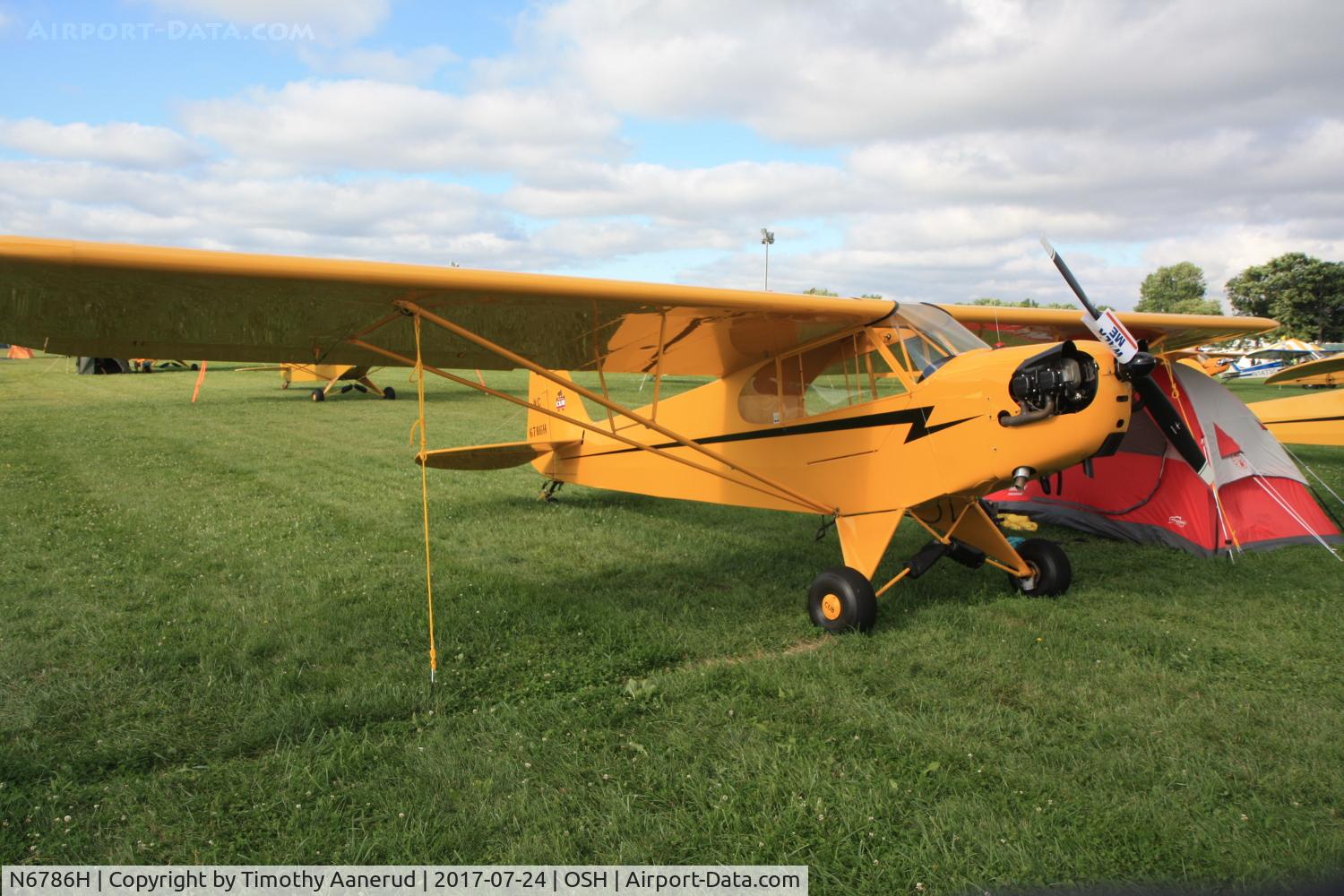 N6786H, 1946 Piper J3C-65 Cub Cub C/N 19999, 1946 Piper J3C-65, c/n: 19999