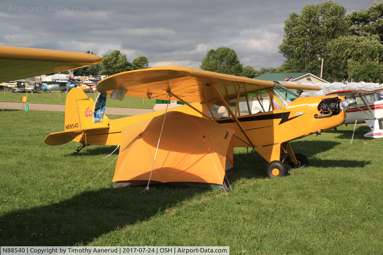N88540, 1946 Piper J3C-65 Cub Cub C/N 16166, 1946 Piper J3C-65, c/n: 16166