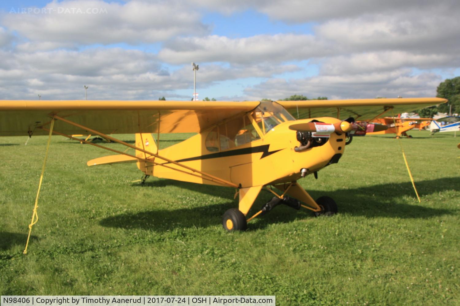 N98406, 1946 Piper J3C-65 Cub Cub C/N 18593, 1946 Piper J3C-65, c/n: 18593