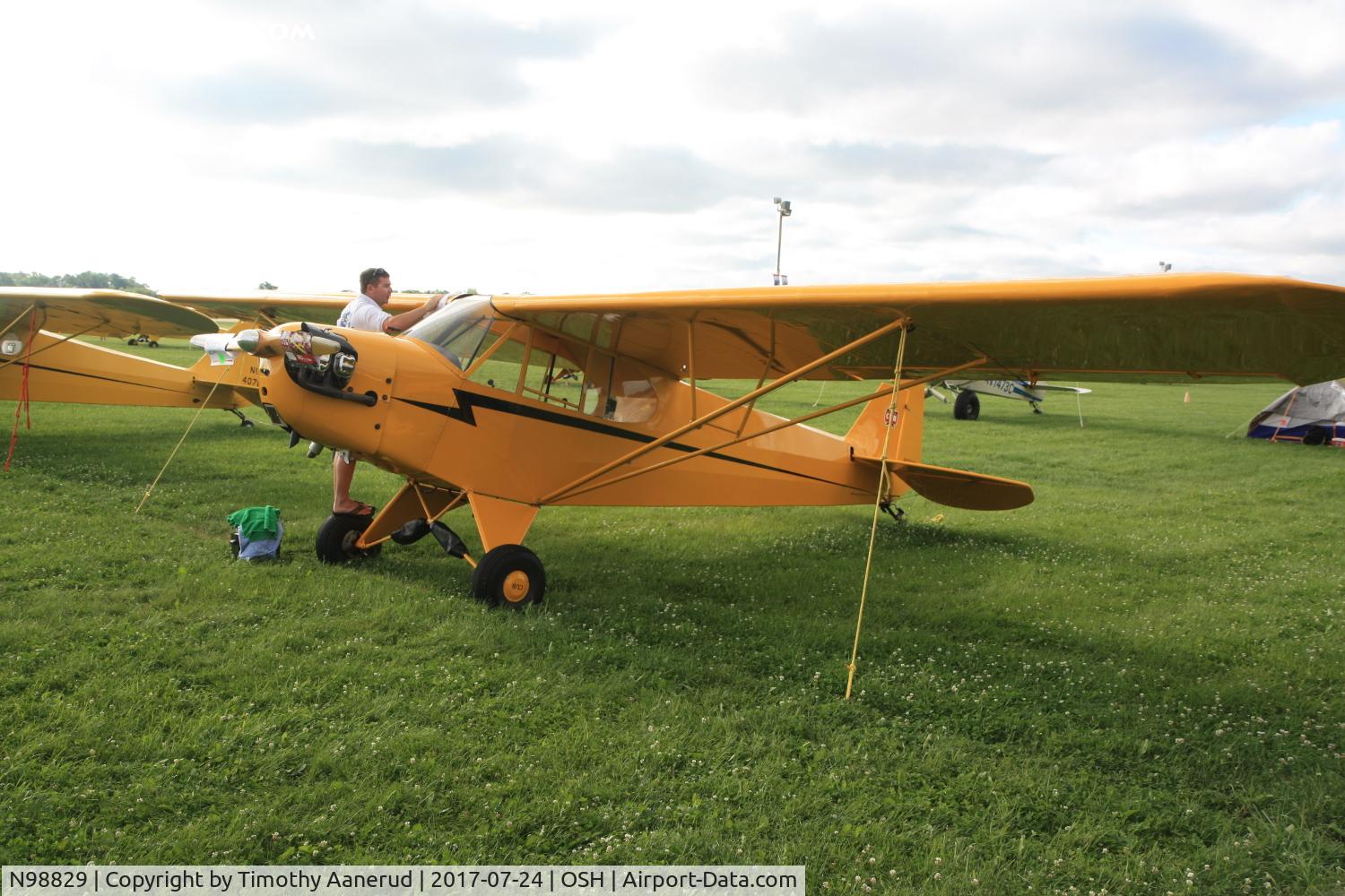 N98829, 1946 Piper J3C-65 Cub Cub C/N 19075, 1946 Piper J3C-65, c/n: 19075
