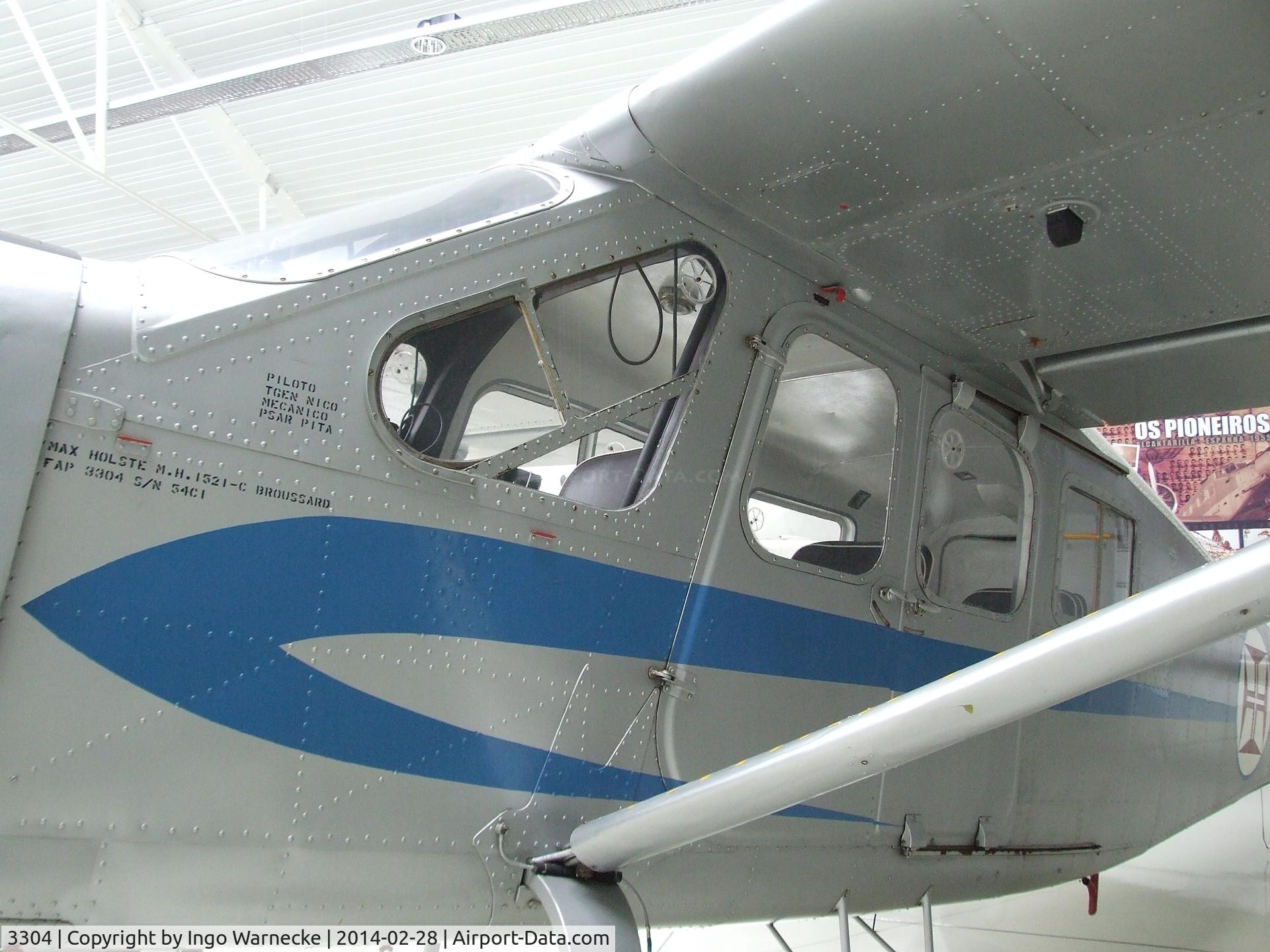3304, Max Holste MH-1521C Broussard C/N 283/54C, Max Holste MH.1521C Broussard at the Museu do Ar, Sintra