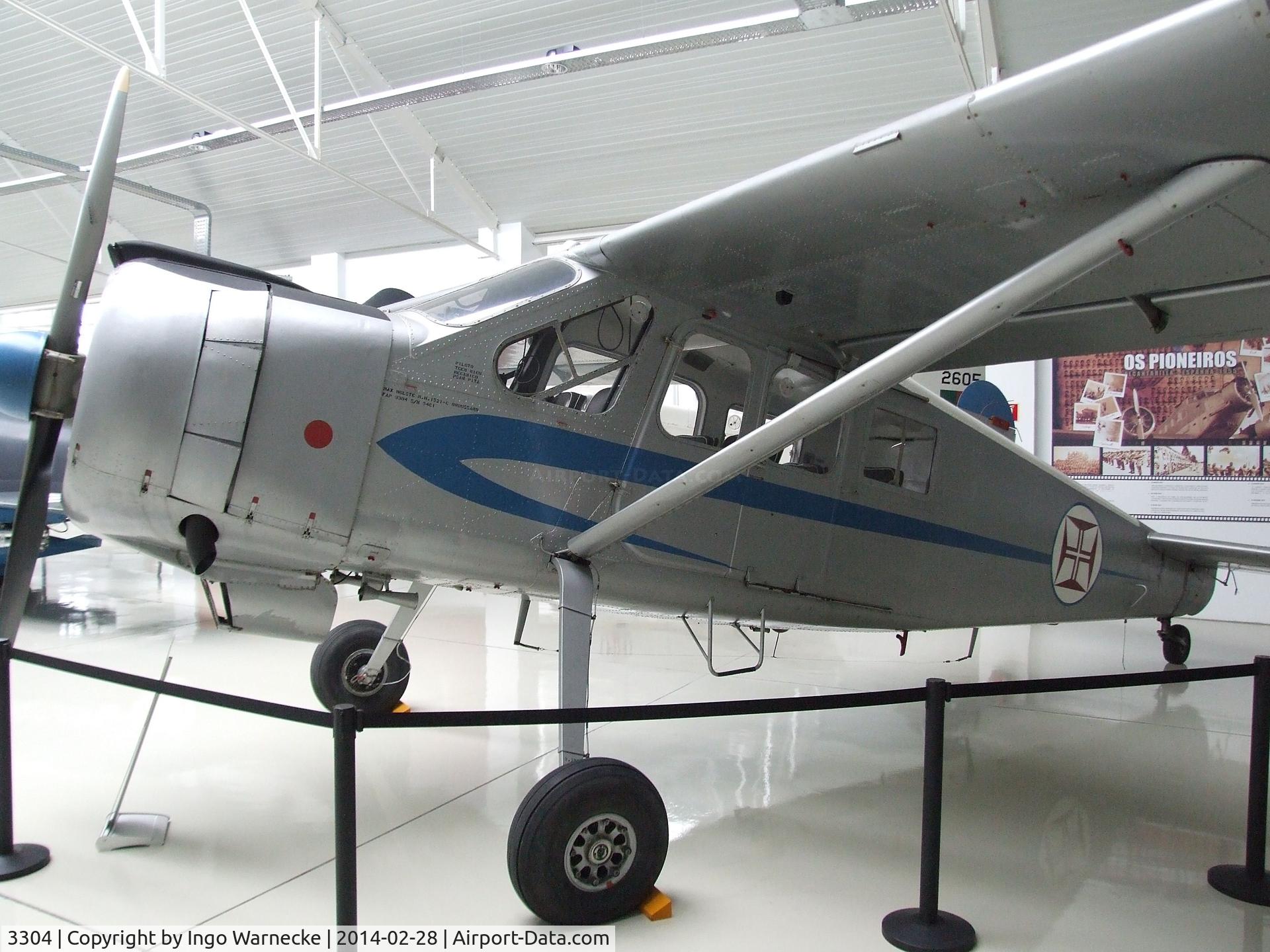 3304, Max Holste MH-1521C Broussard C/N 283/54C, Max Holste MH.1521C Broussard at the Museu do Ar, Sintra