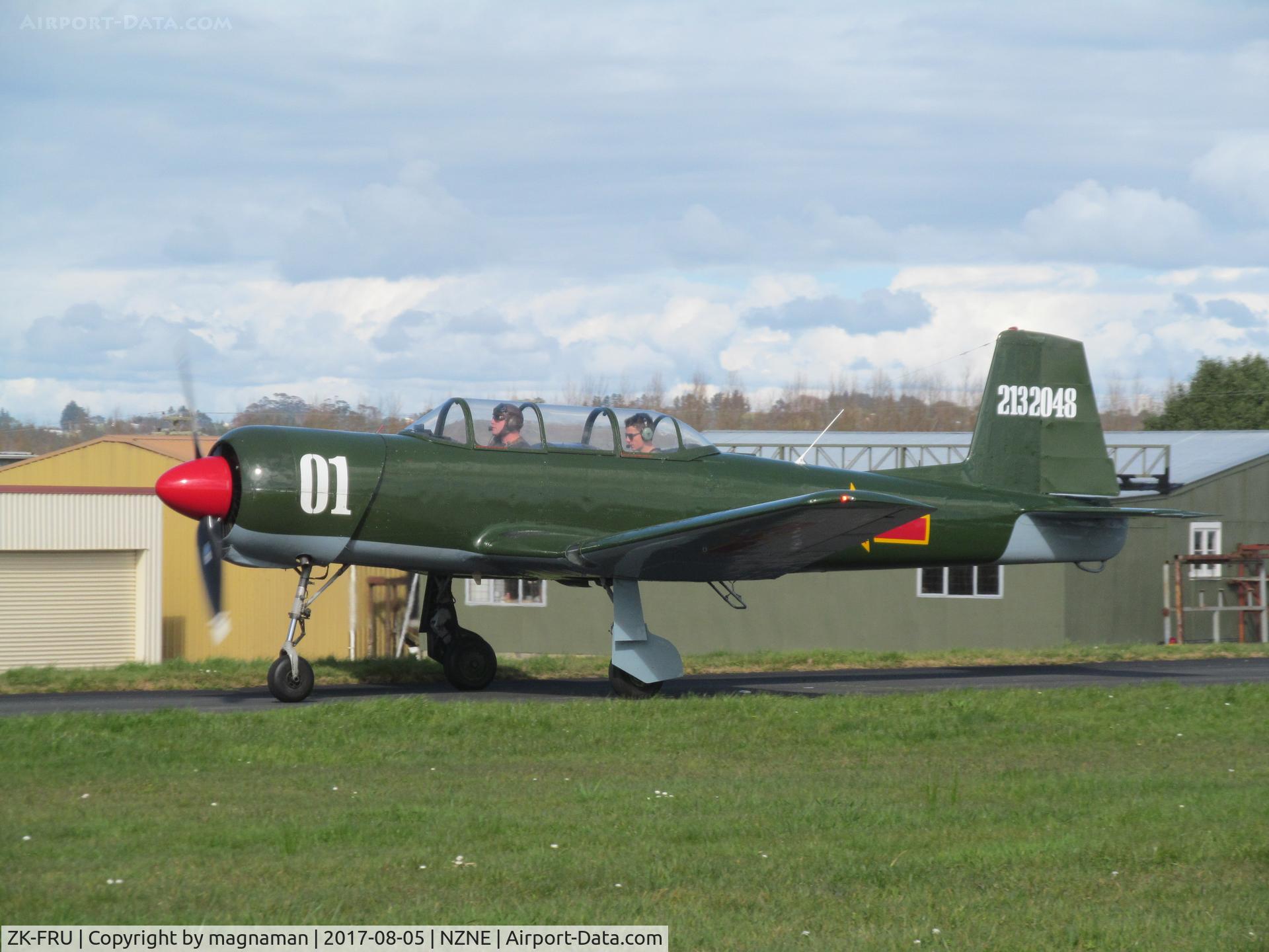ZK-FRU, Nanchang CJ-6 C/N 2132048, lining up