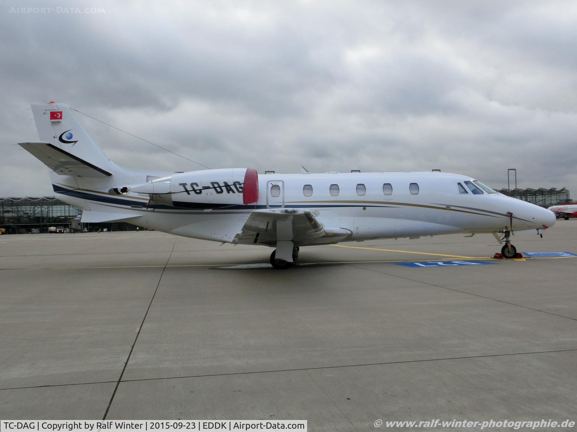 TC-DAG, Cessna 560XL Citation XLS C/N 560-5769, Cessna 560XL Citation XLS - Cagdas Holding - 560-5769 - TC-DAG - 23.09.2015 - CGN