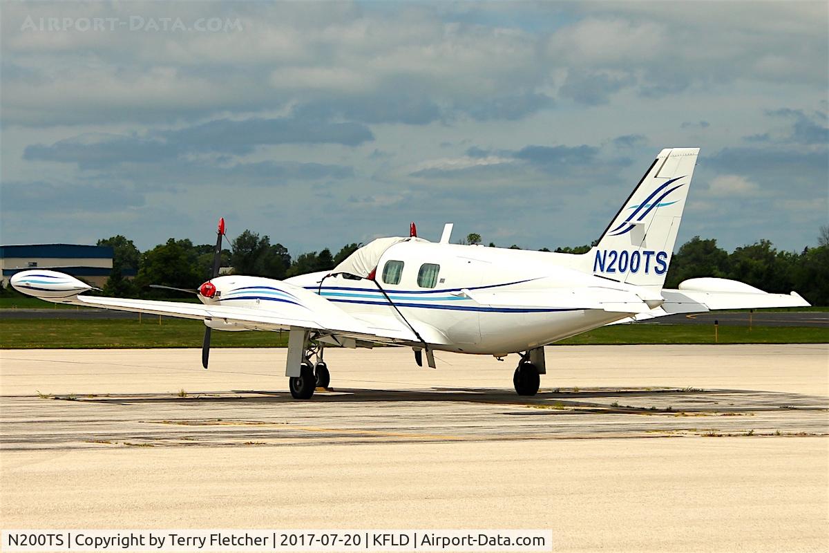 N200TS, 1978 Piper PA-31T1 Cheyenne 1 C/N 31T-7804002, At Fond du Lac