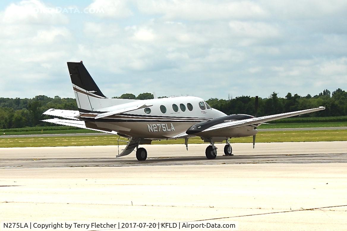 N275LA, 1992 Beech C90A King Air C/N LJ1275, At Fond du Lac