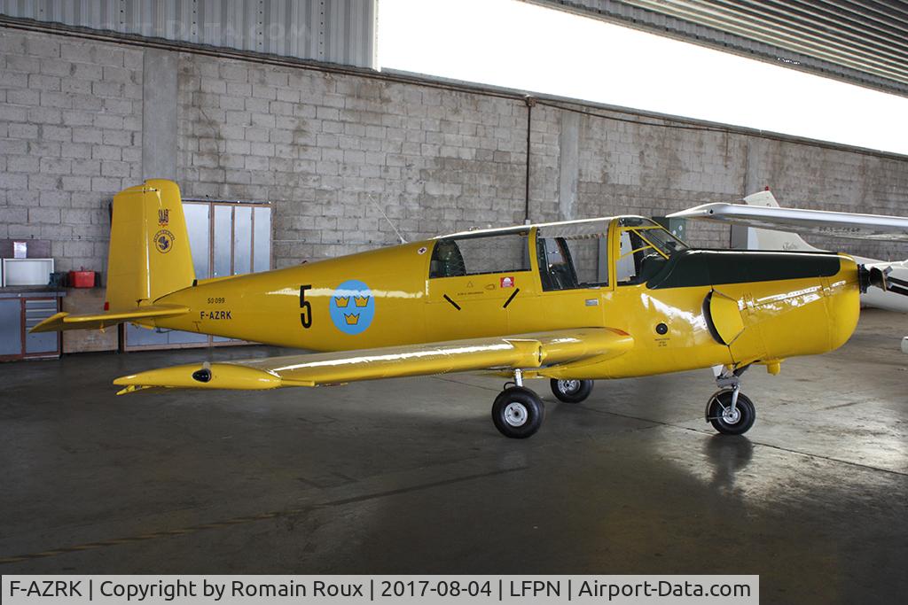 F-AZRK, Saab 91B Safir C/N 91-299, Parked