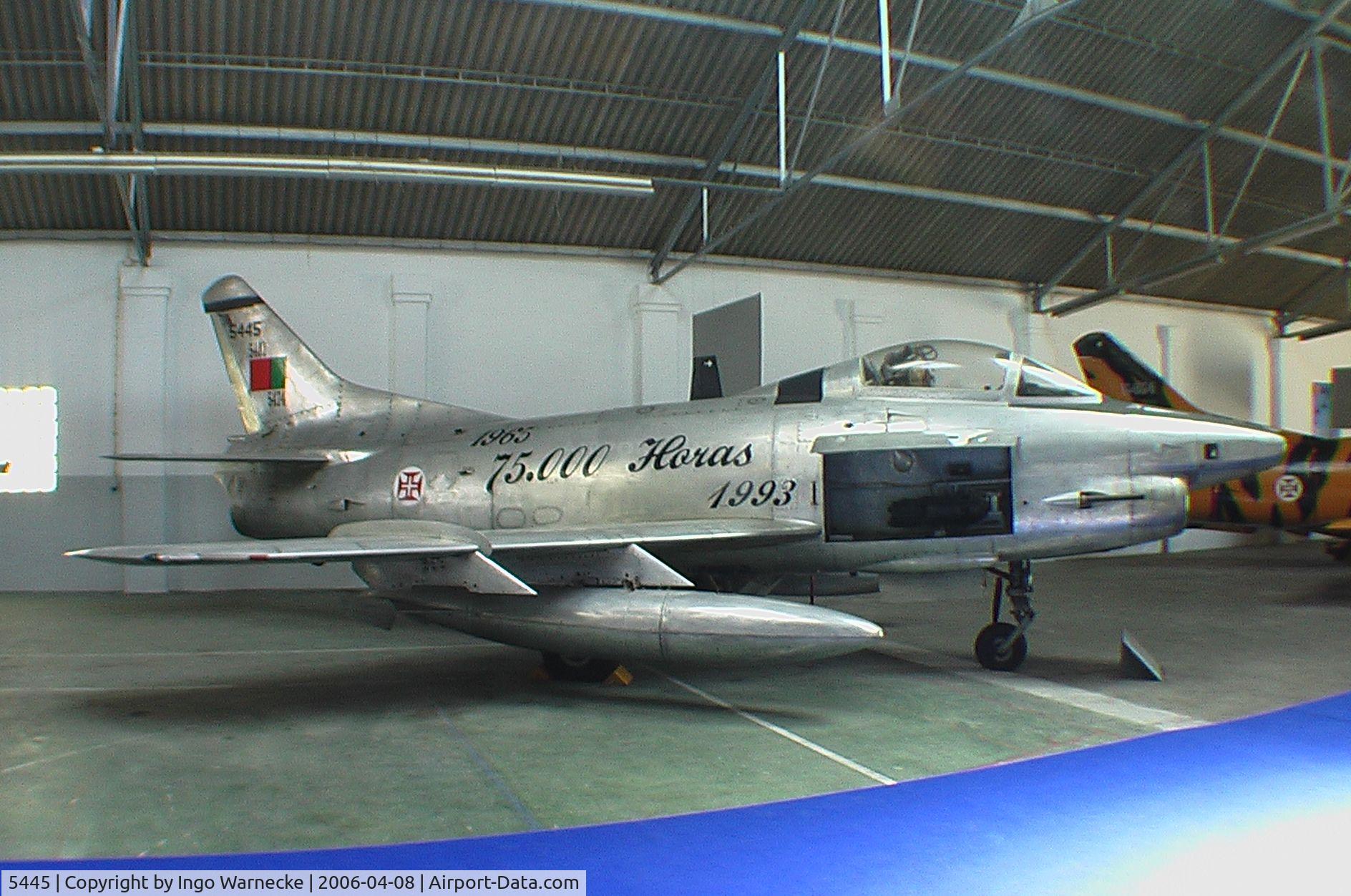 5445, Fiat G-91R/3 C/N F1-0091, FIAT G.91R/3 (with special markings celebrating 75.000 G.91 flying hours with FAeP) at the Museu do Ar, Sintra