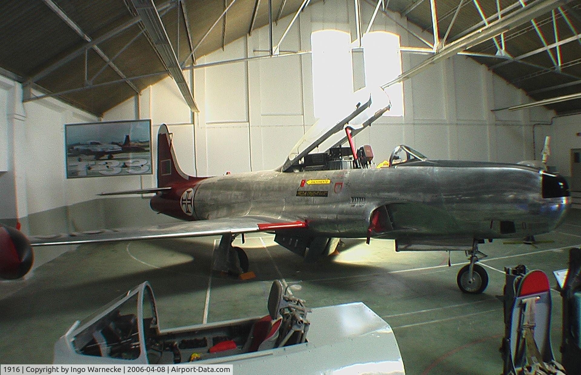 1916, 1953 Lockheed RT-33A Shooting Star C/N 580-8813, Lockheed RT-33A at the Museu do Ar, Sintra
