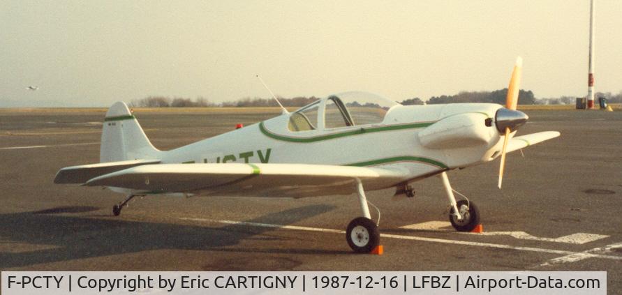 F-PCTY, 1987 Nicollier HN-433 Menestrel C/N 67, Before the certification flights.