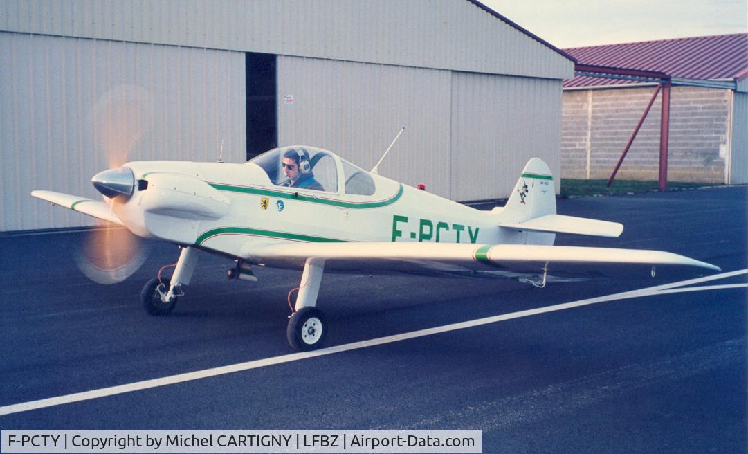 F-PCTY, 1987 Nicollier HN-433 Menestrel C/N 67, Just before a cross country flight.