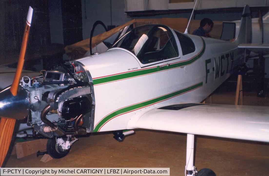F-PCTY, 1987 Nicollier HN-433 Menestrel C/N 67, Before the test flight ; november 1987.