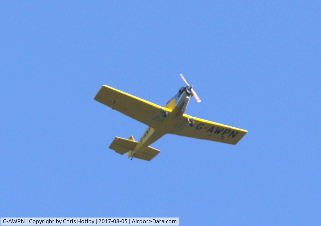G-AWPN, 1971 Shield Xyla C/N 2, Surprise flyover Potters Bar, Herts