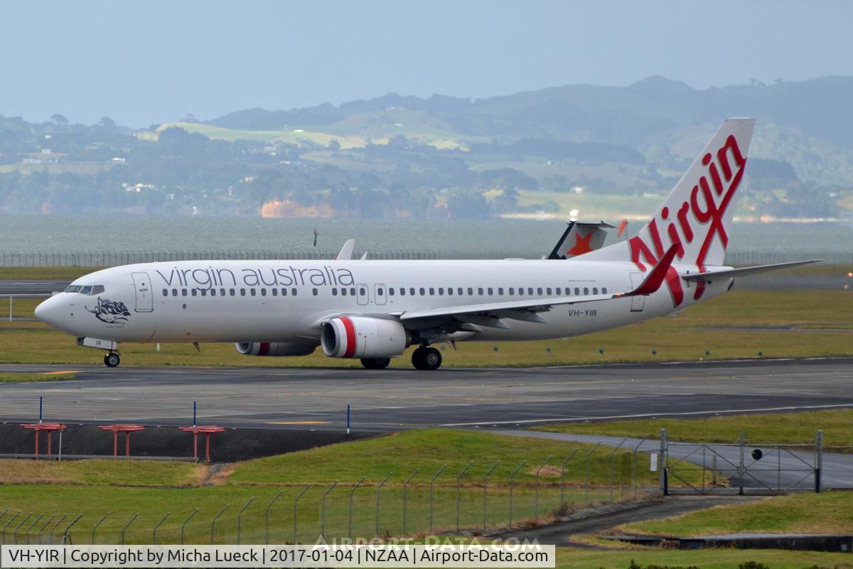 VH-YIR, 2012 Boeing 737-8FE C/N 39925, At Auckland
