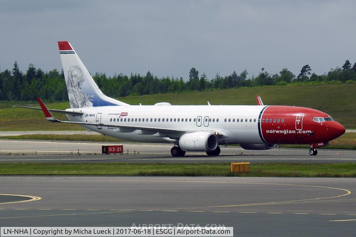 LN-NHA, 2014 Boeing 737-8JP C/N 41129, At Gothenburg