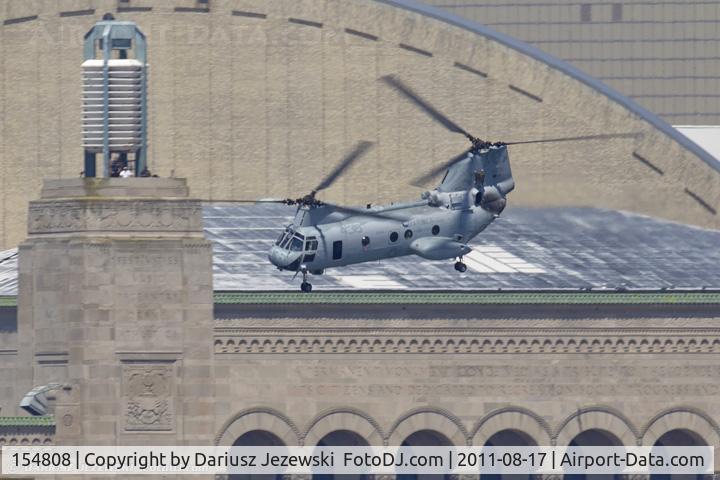 154808, 1968 Boeing Vertol CH-46E Sea Knight C/N 2415, CH-46D Sea Knight 154808 MQ-436 from HMM-744 Wild Goose NAS Norfolk, VA