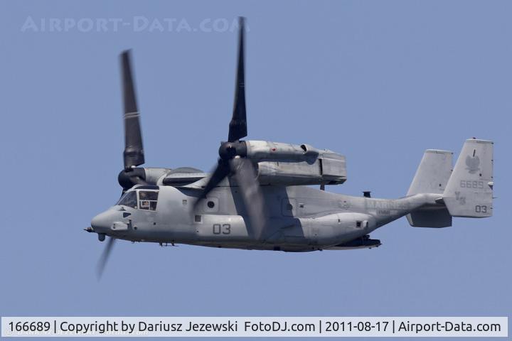 166689, Bell-Boeing MV-22B Osprey C/N D0083, MV-22B Osprey 166689 YS-03 from VMM-266 Fighting Griffins MCAS New River, NC