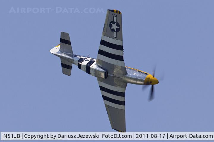 N51JB, 1944 North American P-51D Mustang C/N 122-39488, North American P-51D Mustang Bald Eagle CN 44-73029-A, NL51JB