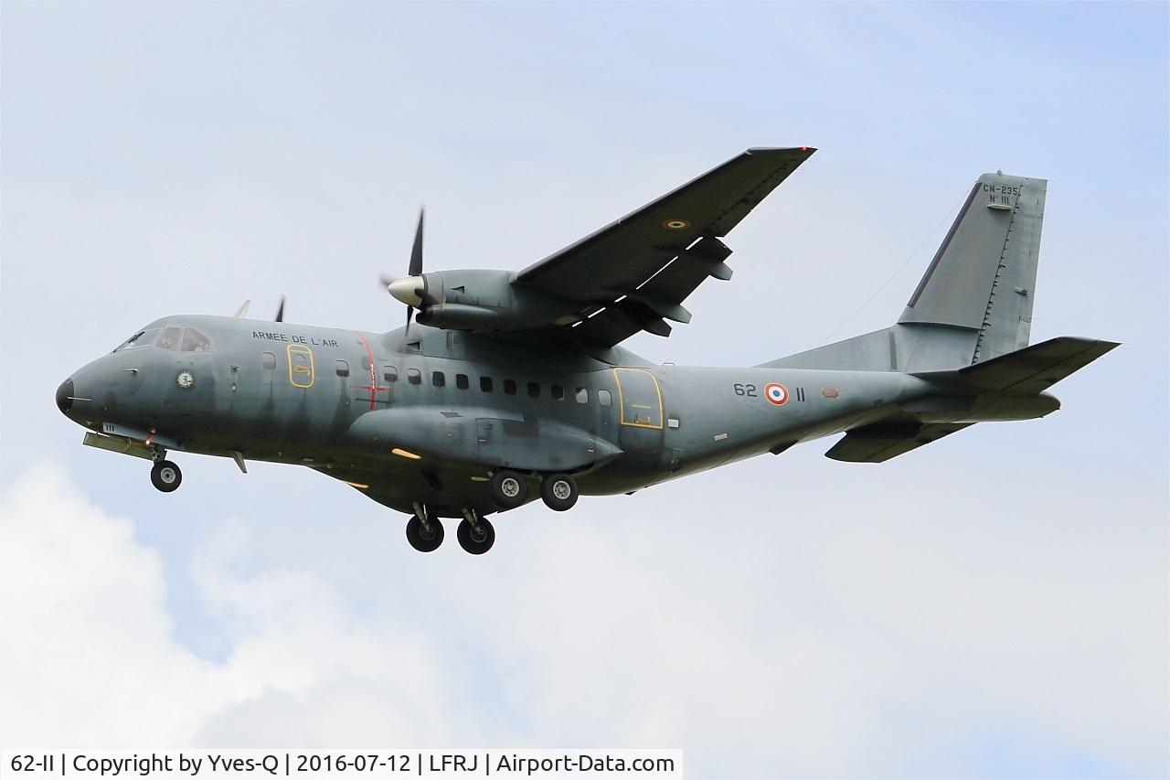 62-II, Casa CN-235-200M C/N C111, Airtech CN-235-200M, Short approach rwy 26, Landivisiau Naval Air Base (LFRJ)