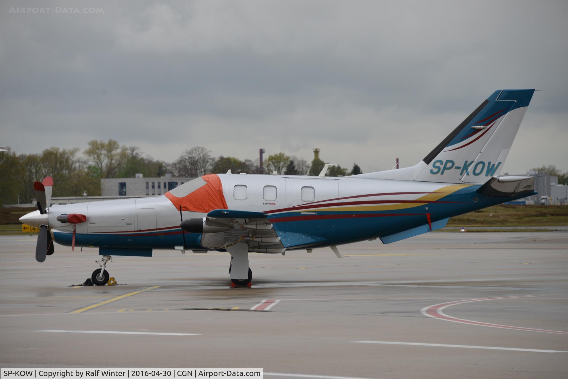 SP-KOW, 2010 Socata TBM-850 C/N 547, Socata TBM 850 - Private - 547 - SP-KOW - 30.04.2016 - CGN