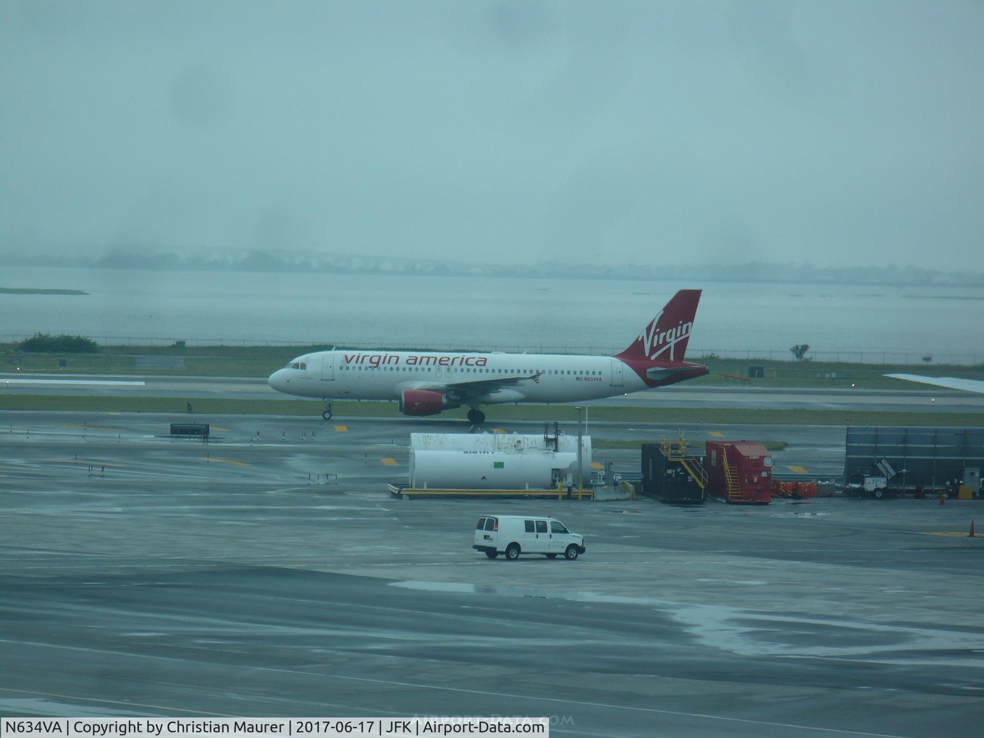 N634VA, 2008 Airbus A320-214 C/N 3359, Virgin America