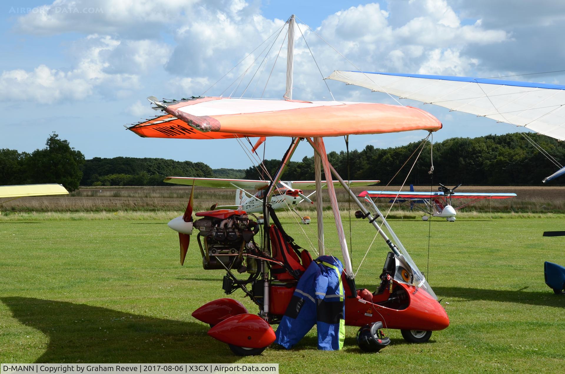 D-MANN, Drachen Studios Kecur Royal C/N Unknown, Parked at Northrepps.