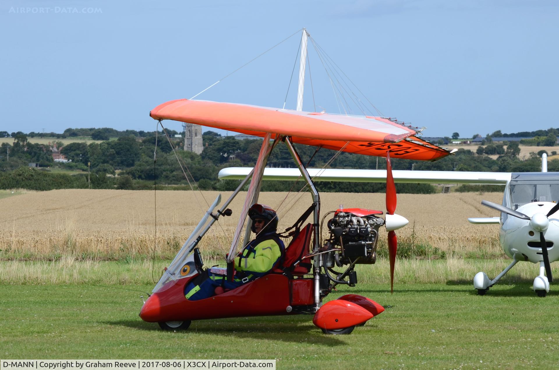 D-MANN, Drachen Studios Kecur Royal C/N Unknown, Departing from Northrepps.