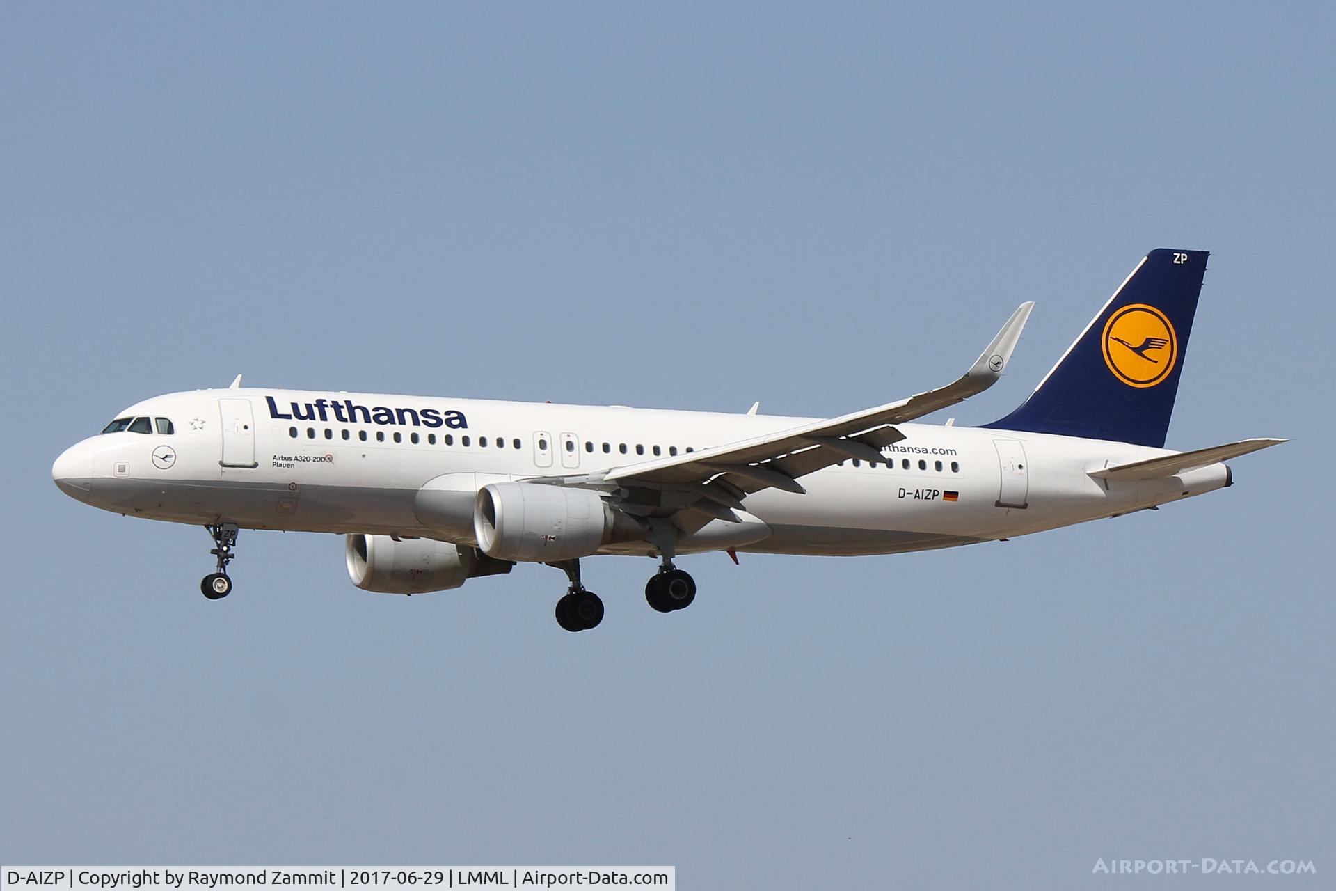 D-AIZP, 2013 Airbus A320-214 C/N 5487, A320 D-AIZP Lufthansa