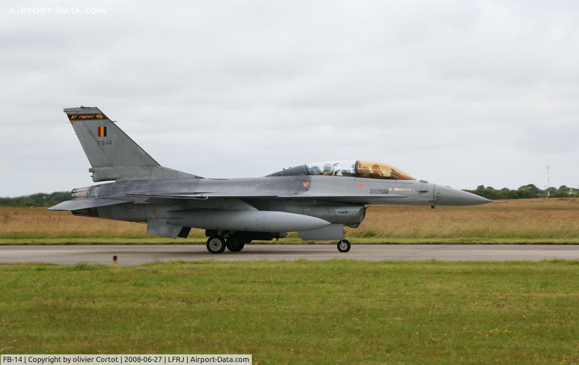 FB-14, 1983 SABCA F-16B Fighting Falcon C/N 6J-14, tiger tiger tiger !!!