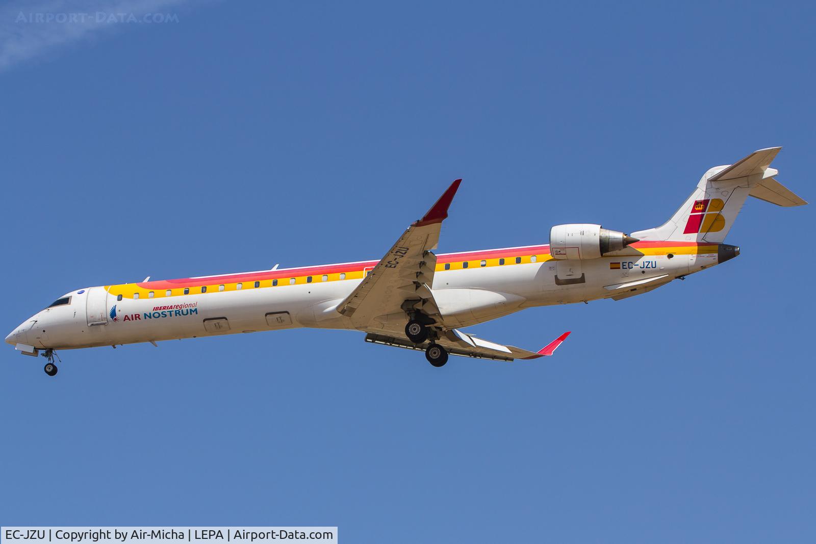 EC-JZU, 2007 Bombardier CRJ-900 (CL-600-2D24) C/N 15115, Air Nostrum