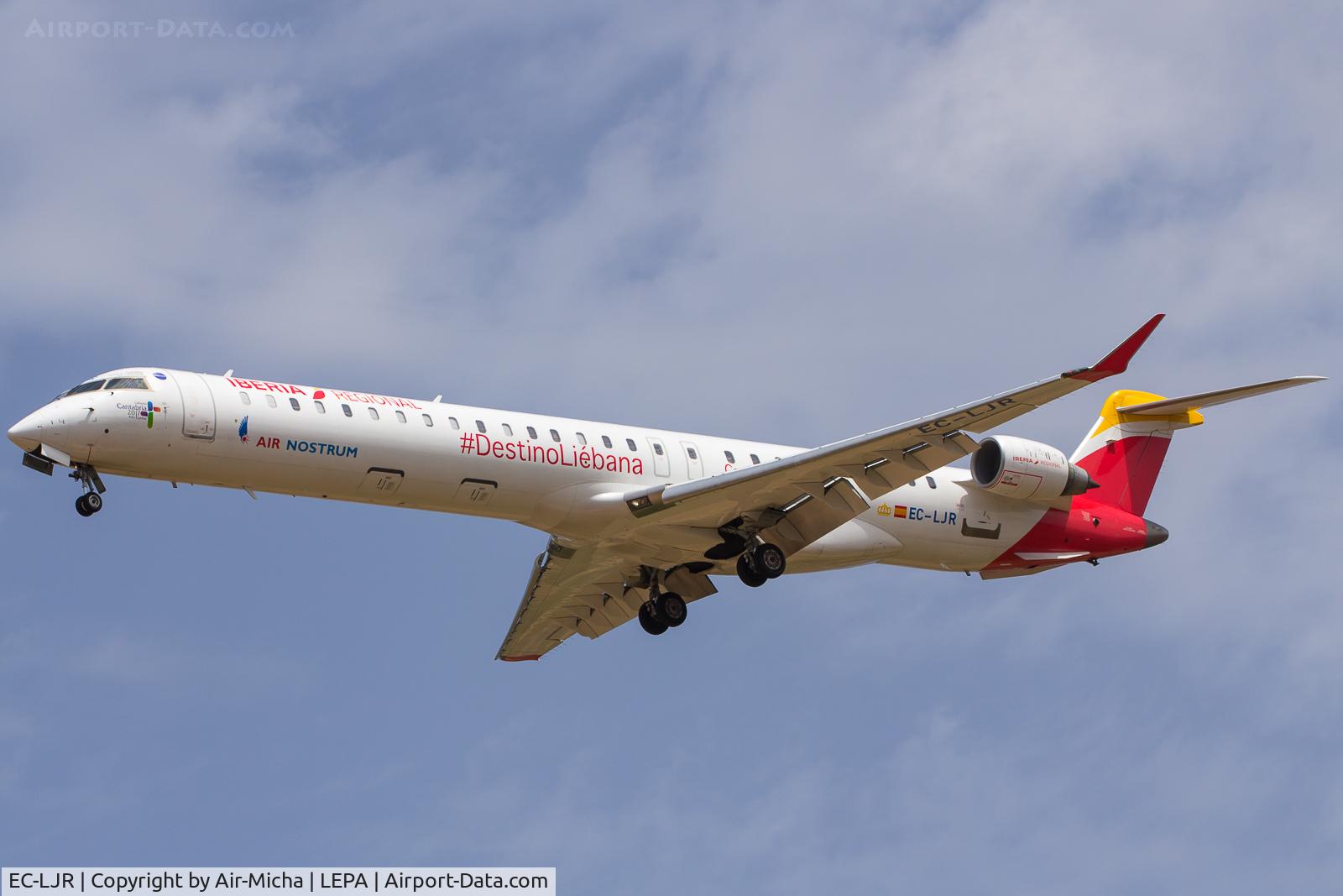 EC-LJR, 2010 Bombardier CRJ-1000ER NG (CL-600-2E25) C/N 19002, Air Nostrum