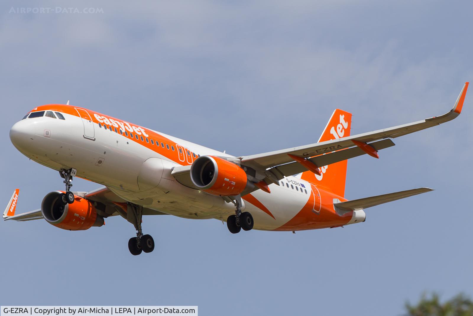 G-EZRA, 2017 Airbus A320-214 C/N 7597, EasyJet