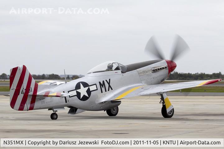 N351MX, 1944 North American P-51D Mustang C/N 122-40931 (44-74391), North American P-51D Mustang February CN 44-74391, N351MX