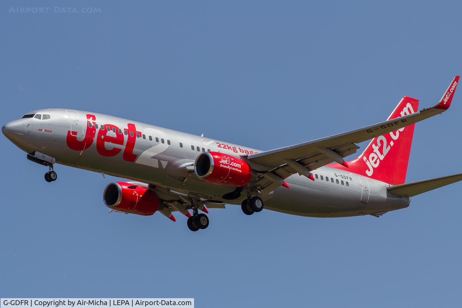 G-GDFR, 2003 Boeing 737-8Z9 C/N 30421, Jet 2