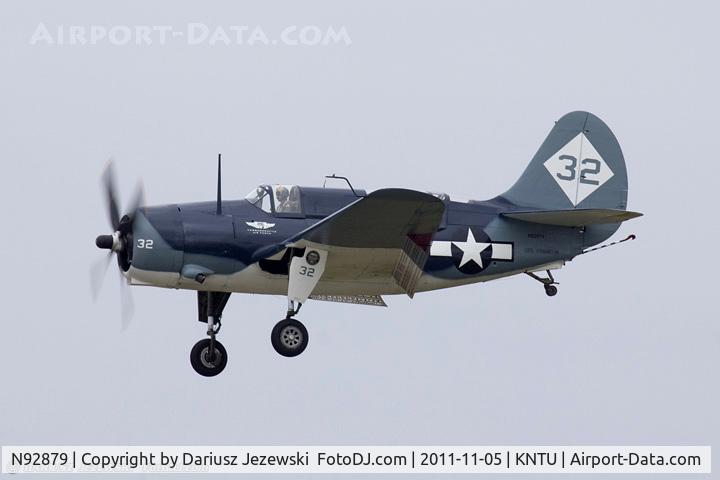 N92879, 1944 Curtiss SB2C-5 Helldiver C/N 83725, Curtiss Wright SB-2C5 Helldiver CN 83589, N92879